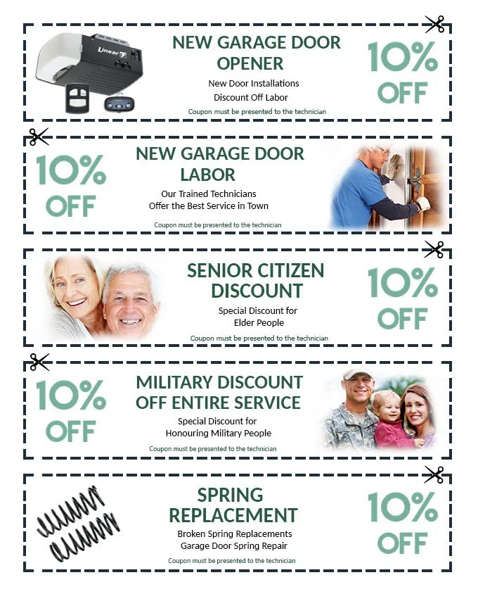 Garage Door And Opener Bonney Laka, WA 253-244-6468 - coupons